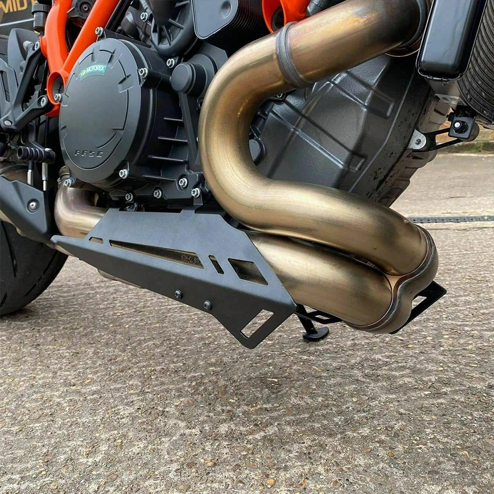 FOR 1290 SUPER R 2020-2021 Motorcycle Accessories Muffler Pipe Exhaust Cheeks Heat Shield Protectors Anti-scalding Cover Guard