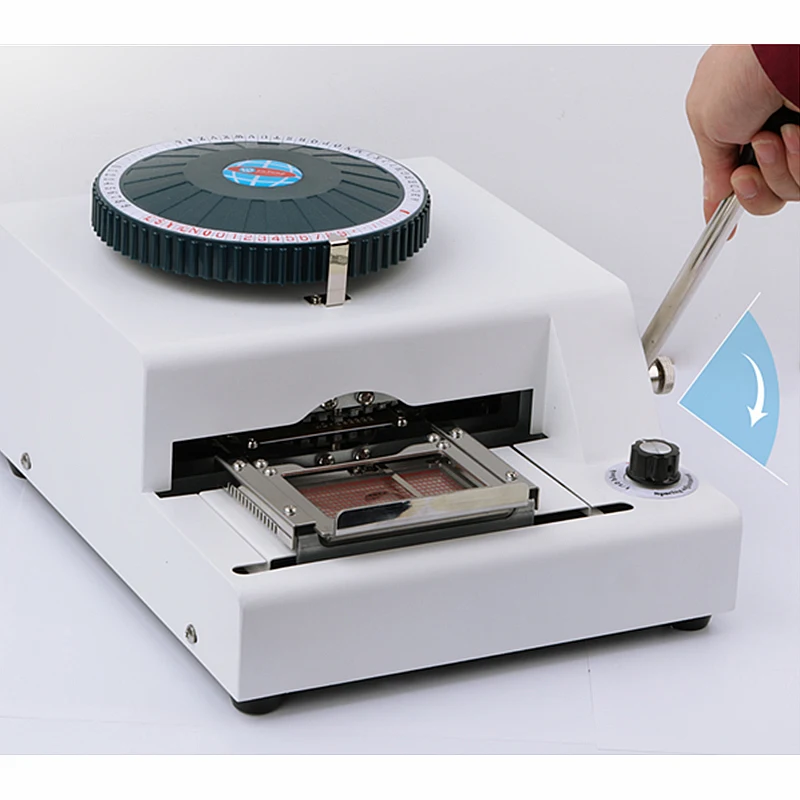 Convex Code Printer Pressure Code Machine Code Machine VIP Membership Card Typewriter PVC Manual Embossing Machine