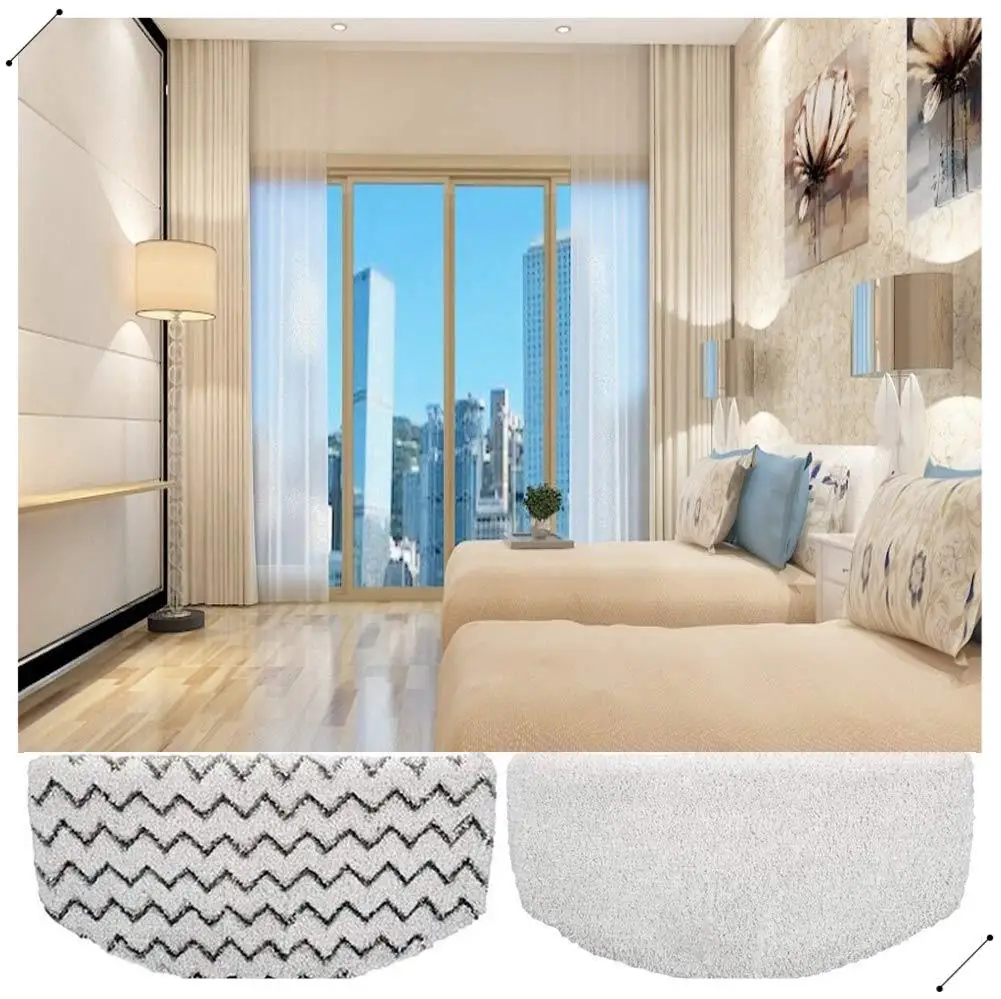 Washable Steam Mop Pads Replacement For Bissell Powerfresh 1940 1544 1440 Series Steam Mop, Model 1544A, 2075A, 1806, 5938, 1940