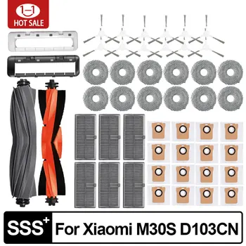 Per Xiaomi Mijia M30S D103CN robot aspirapolvere Accessori Spazzola laterale principale Filtro Hepa Mop Panno Sacchetto per la polvere Parti di ricambio