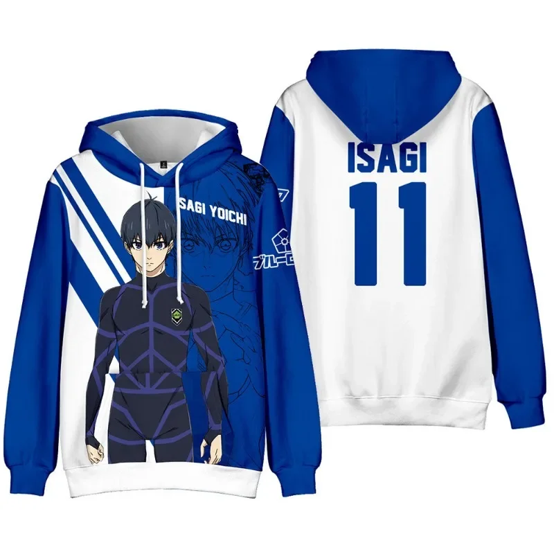 

Blues New Locked Peripheral Printed Hooded Sweater Autumn Winter Girls Clothes Pullovers Boys Casual Hoodie Child Sweatshirt