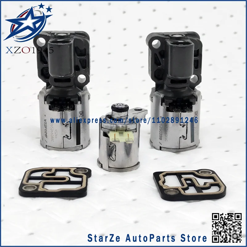 

NEW 0B5 DL501 DQ500 7 Speed Transmission Solenoid with Gasket For Audi A4 A5 A6 A7Q5 2008-2011 0B5 DQ500 Solenoid valve