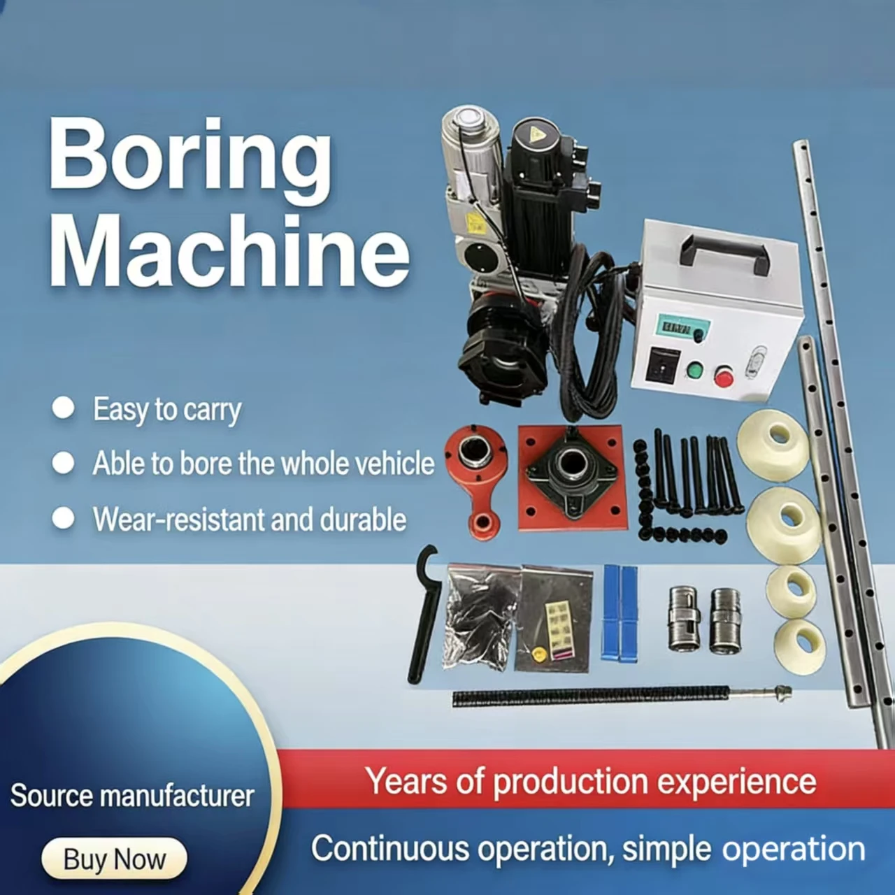 

Fully Automatic Boring, Welding and Boring Machine, Portable Multifunctional Small Repair Welding Machine