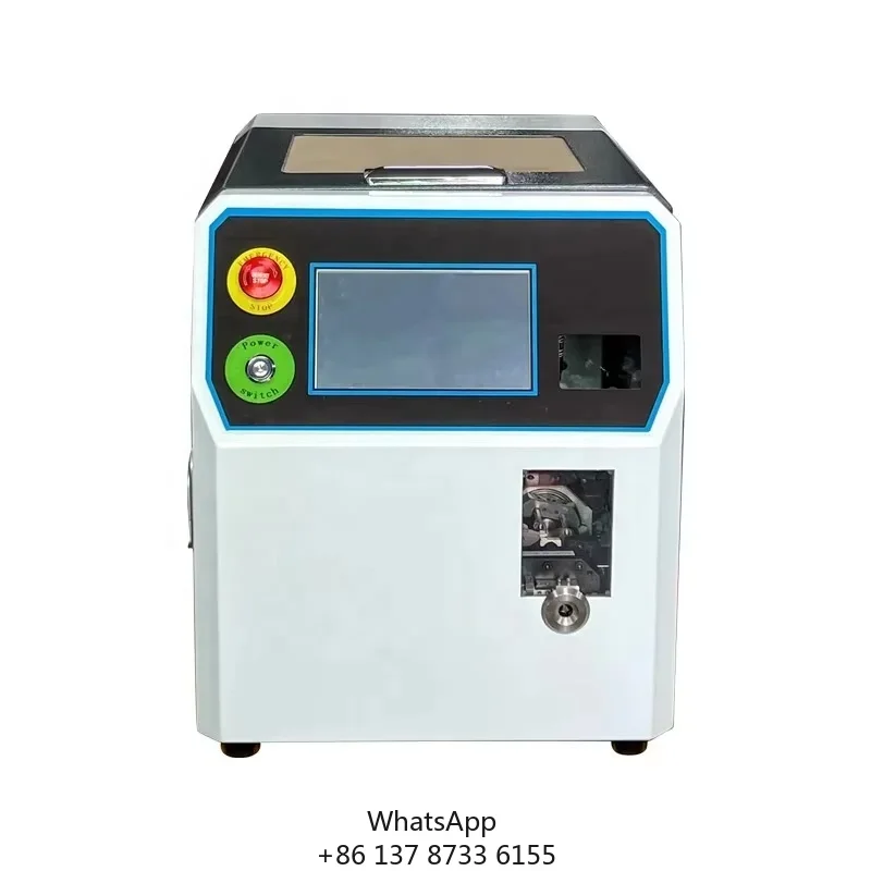 

DG16M Semi-Auto Terminal Crimper With Vibration Feeder And Touchscreen Operation For 0.5-16mm² Wires