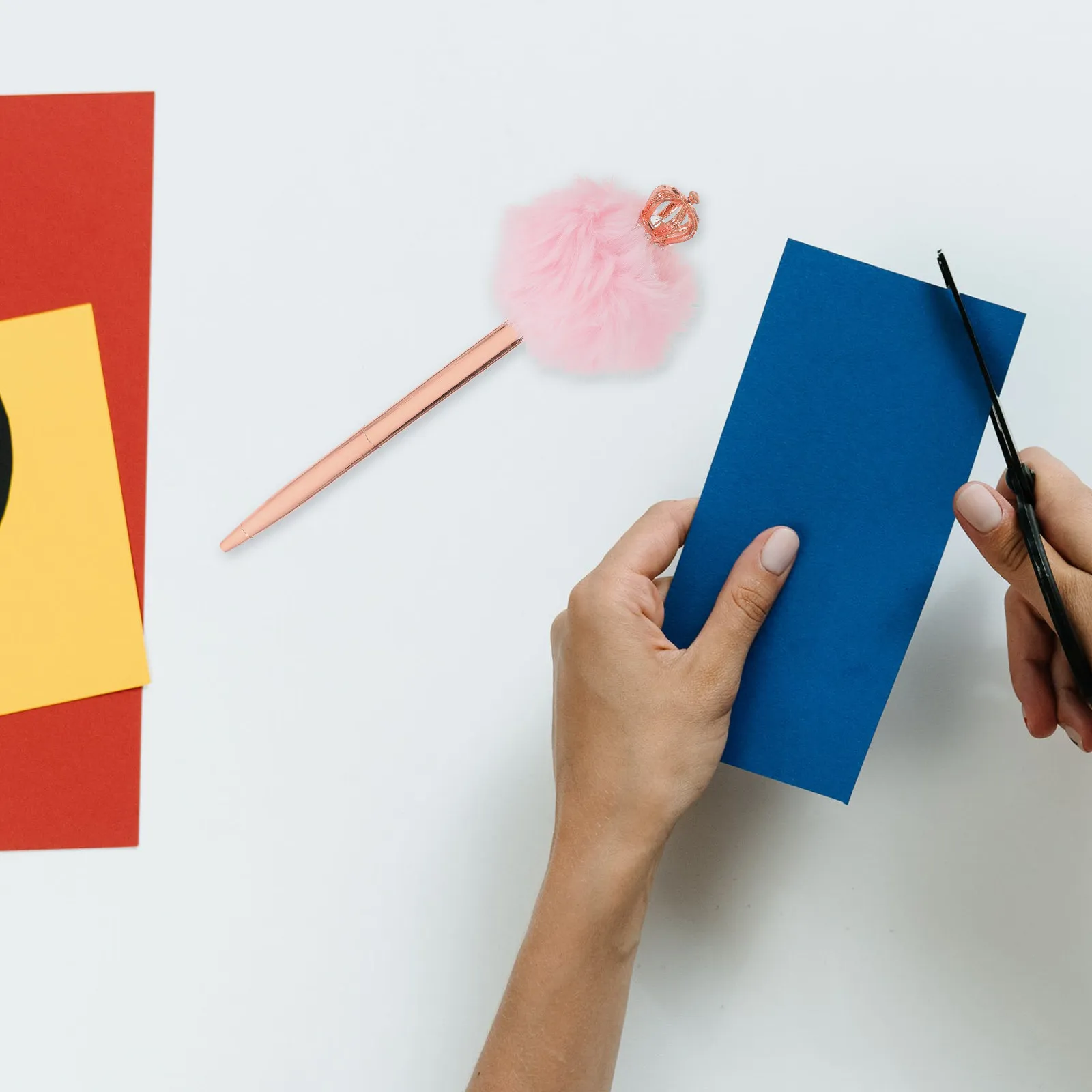 

Набор из 2 ручек для снятия стресса: мягкие шариковые ручки для студентов, плавное письмо, декор для офисного стола, креативные милые канцелярские принадлежности