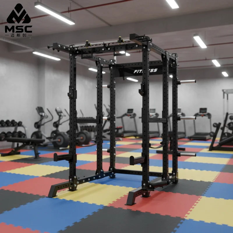 Heavy Equipment Gym - อุปกรณ์ยิมเชิงพาณิชย์สำหรับใช้งานหนัก เครื่องฝึกอเนกประสงค์ แร็คสควอทสำหรับยิม สำหรับยิมในบ้านและฟิตเนสคลับเชิงพาณิชย์
