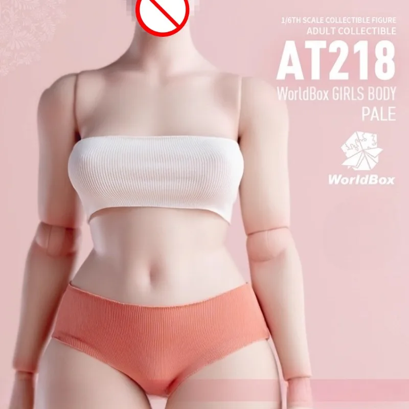 

【2025 Q4】Worldbox CA023 1/6 Plus Size Low Cut Skirt Suit AT218 Pale Wheat Skin Body Model 12in Action Figure Toys