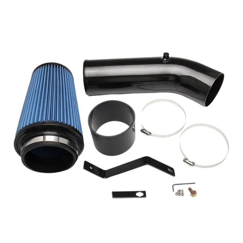 

AU63-Diesel Car Filter With Oiled Cold Air Intake Pipe For Ford F250 F350 F450 Super Duty 7.3L 1999-2003 Engine