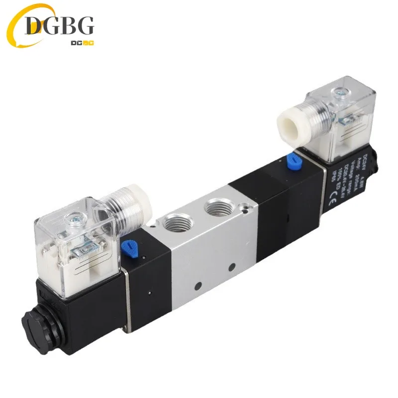 4V230C-08 4V230E-08 4V230P-08 SOLENOID PNEUMAT 5 Way 3 Position 1/4