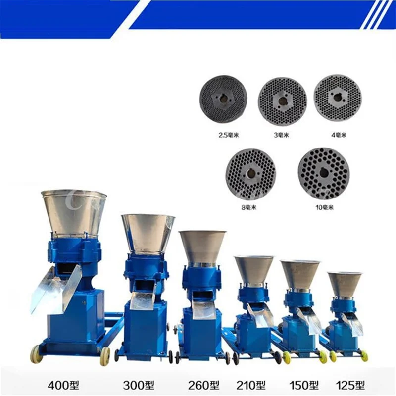 Animal Extruder Fish Chicken Feed Pellet Machine Mill Poultry Cattle Animal Poultry Cattle Chicken Fish Feed Pellet Making Machi