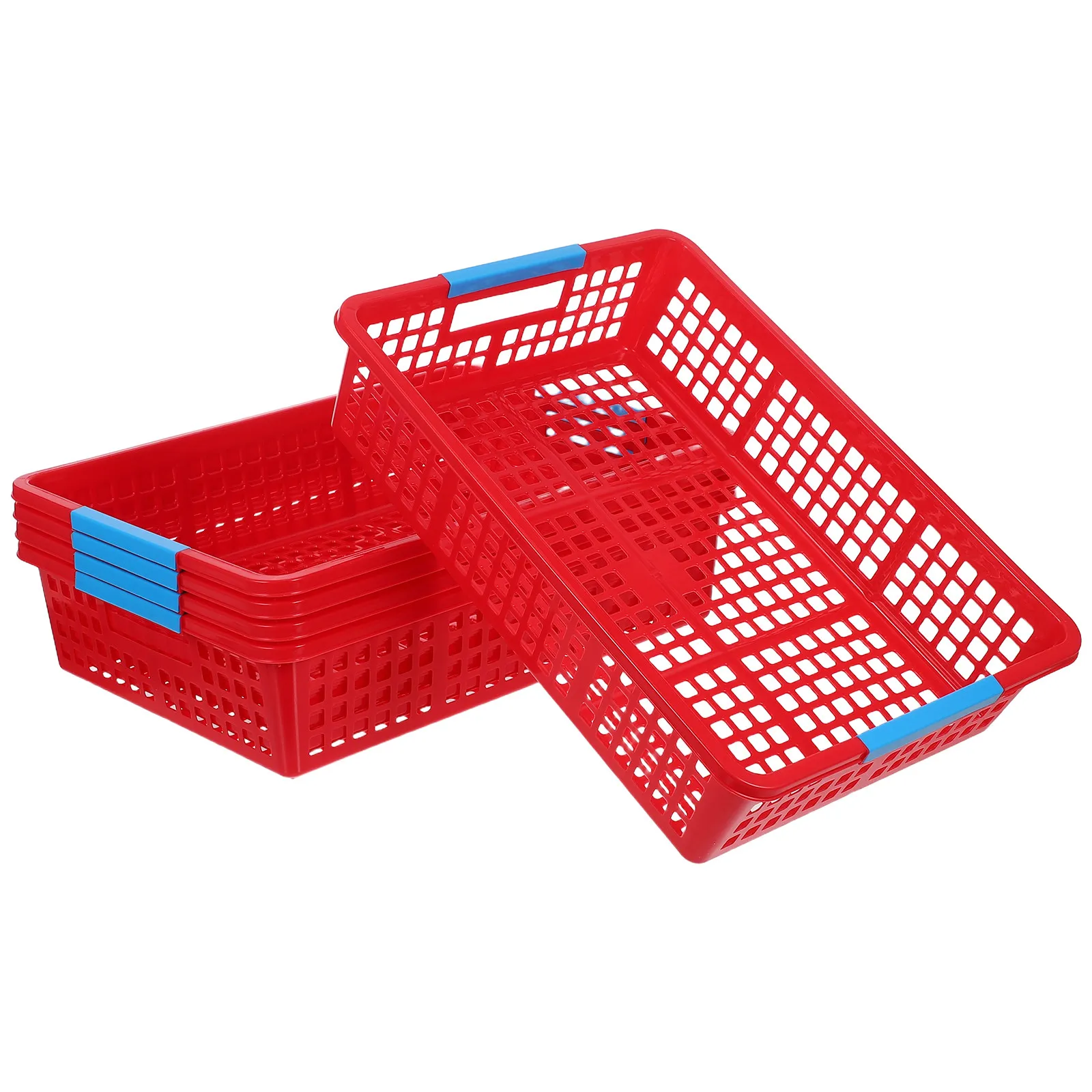 set-di-5-cestini-portaoggetti-in-plastica-rossa-impilabili-organizer-da-scrivania-per-ufficio-casa-scuola-contenitore-per-documenti-a4-frutta-e-snack