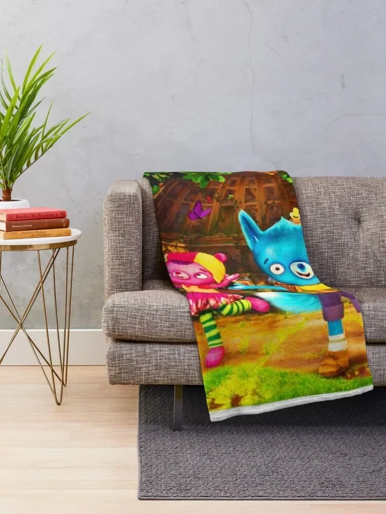 Tumble Leaf characters tumble leaf season 5 stuffed animal birthday Throw Blanket Blankets For Baby Flannel Blankets