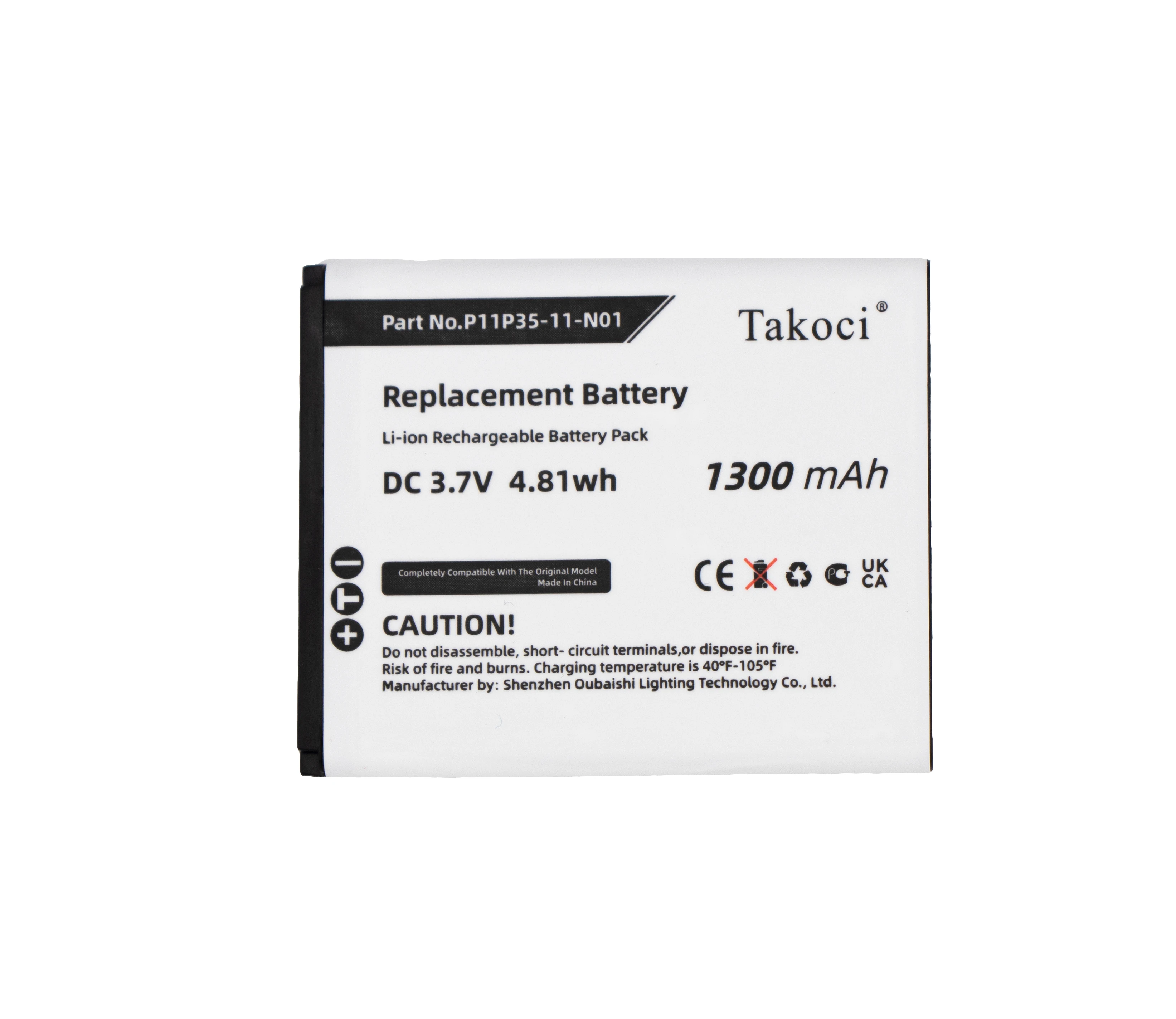 Replacement Battery for Texas Instruments SELECT TI-Nspire CX, TI Nspire CX, TI Nspire CX CAS Graphing, TI-84 CE, TI-84 Plus CE