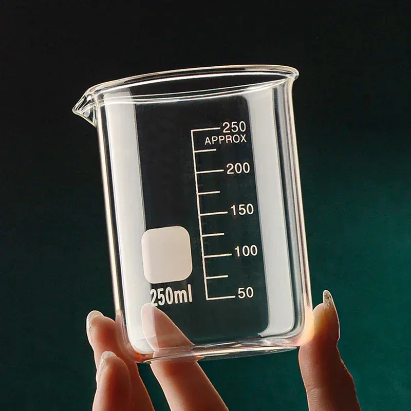 

50-1000ml High Borosilicate Glass Measuring Cup Kitchen Tool Baking Measuring Cups Clear Scale Cup Laboratory Transparent Beaker