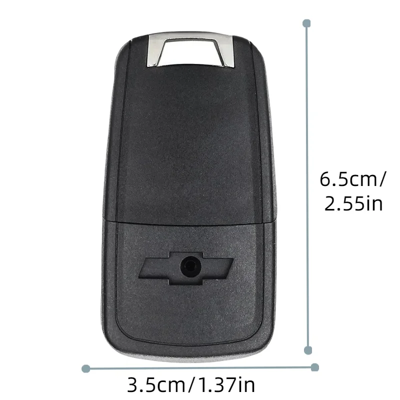 Remoto Car Key Shell Habitação Capas, Case para Buick, Chevrolet Cruze, Epica, Camaro, Impala, Aveo, Malibu, vela, Orlando, Trax