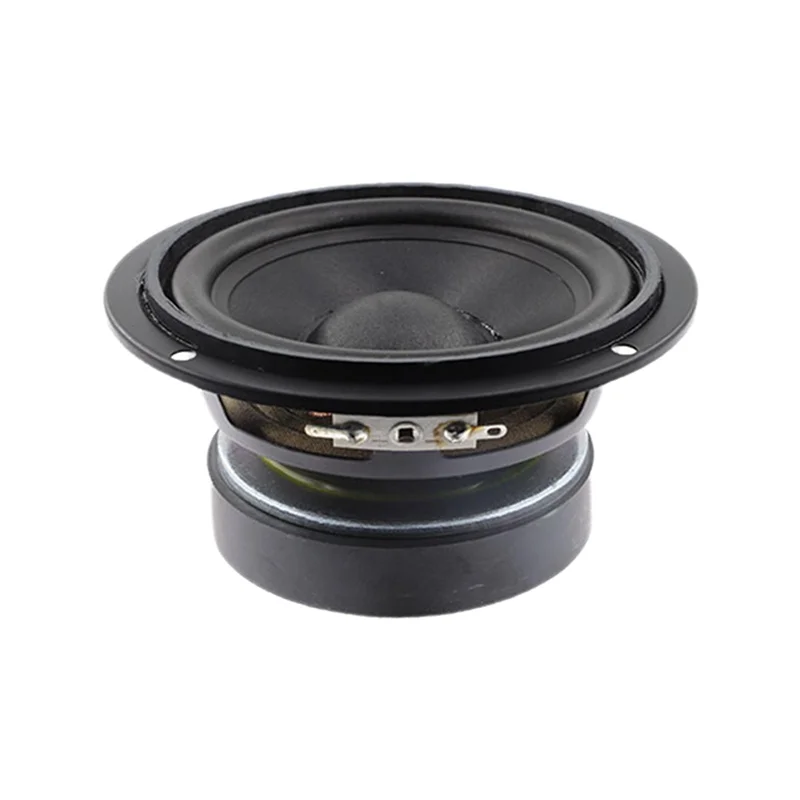 Universal 4.5Inch Round Speaker Stereo Sound System 25W 6Ω Premium Audio Accessories Audio Midrange Loudspeaker-Y47A