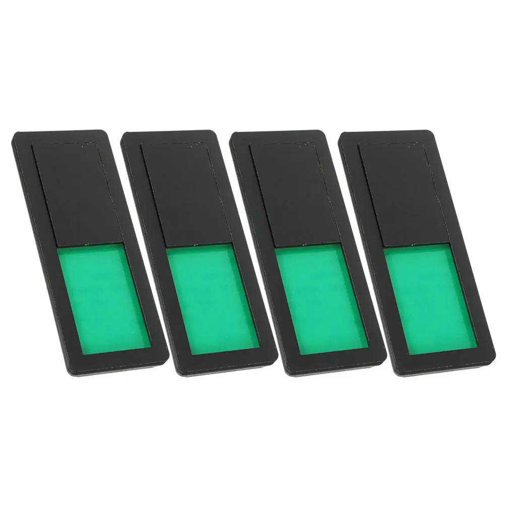 

4Pcs Office Door Signs Privacy Indicator Occupied Vacant Bathroom Sign Restroom Door Marker Acrylic Signboard