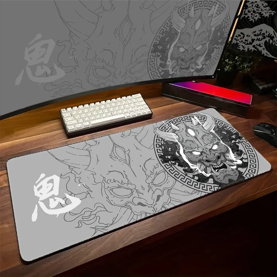 

Large Art ONI Mouse pad Gaming Keyboards Gamers Big Garande Monster Desk Mat XXL Setup 900x400 Pad Computer Kawaii Mousepad