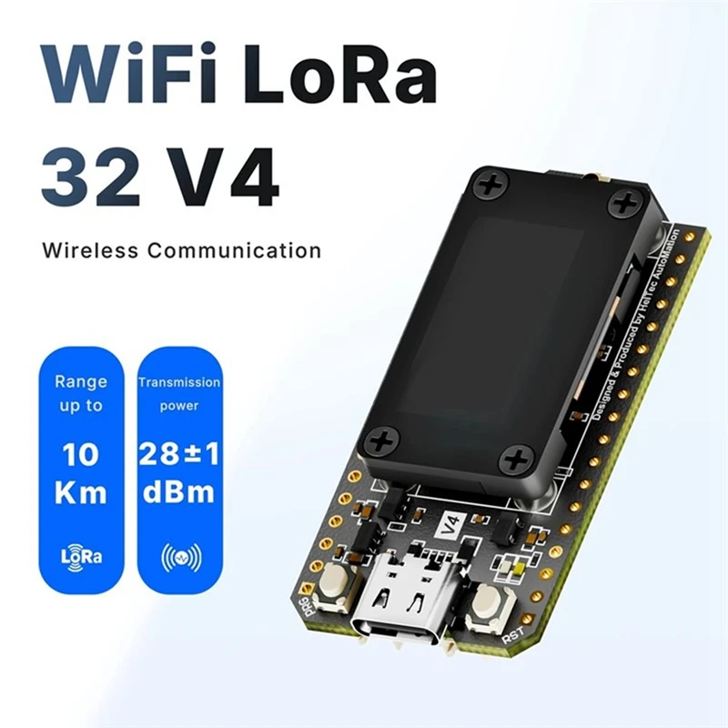 Mega Sale Meshtastic Heltec LoRa 32 V4 ESP32 SX1262 0.96inch OLED Solar Powered Dev-Board Kit Mesh Network WiFi LoRa BLE