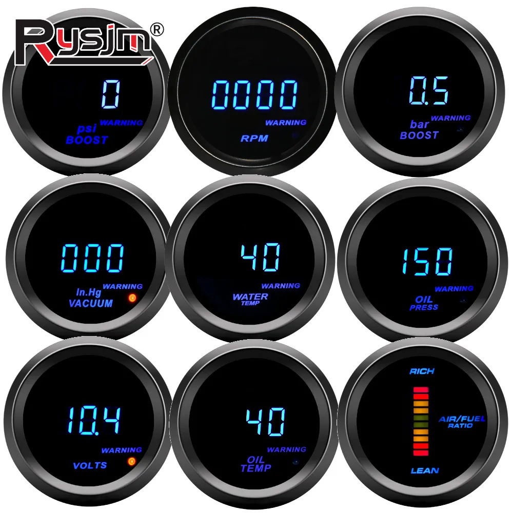 52Mm Car Digital Ga…