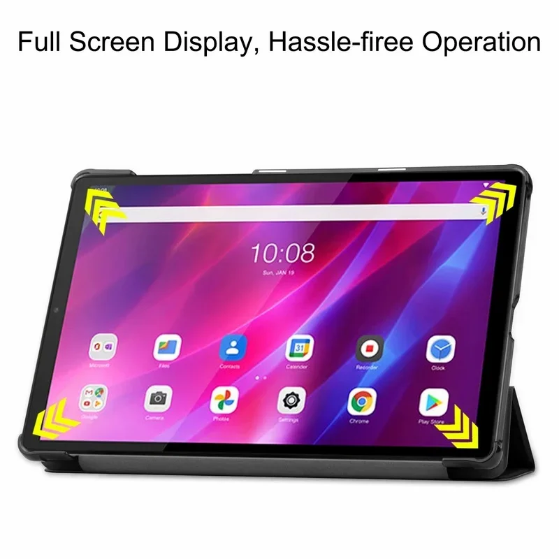 Case voor Lenovo Tab K10 10.3 inch TB-X6C6 Tablet Magnetische Opvouwbare Stand Flip Shell Cover voor Lenovo Tab K10 K10 Tablet Case