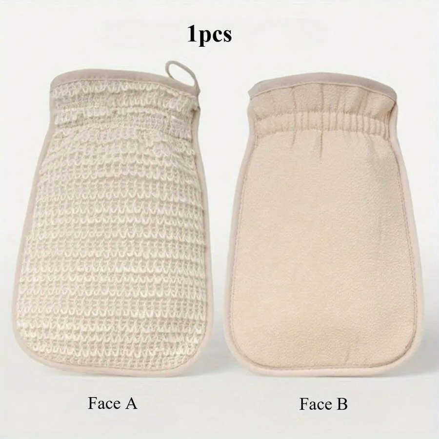 

Exfoliating Bath Glove, Body Scrub Glove, Loofah Bath Sponge, Cleaning Tool, Elastic Fit For Hands, Body Scrub Brush