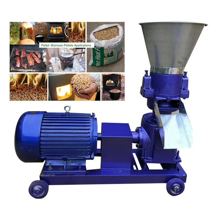 house use mini wood biomass sawdust pellet mill for making fireplace fuel