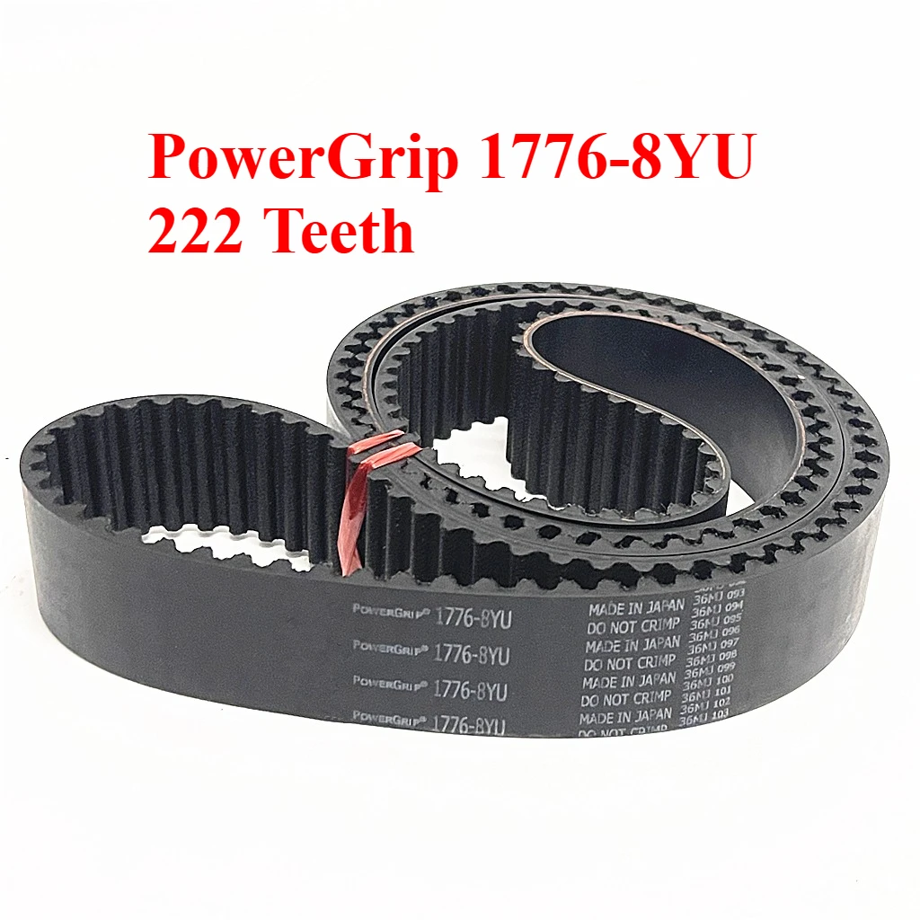 PowerGrip 1776-8YU 222 Zähne Bogenzahn-Zahnriemen für 3D-Drucker, Graviermaschine, CNC-Drehmaschine, Roboter-Spindelgenerator-Antriebsriemen – Detail 1