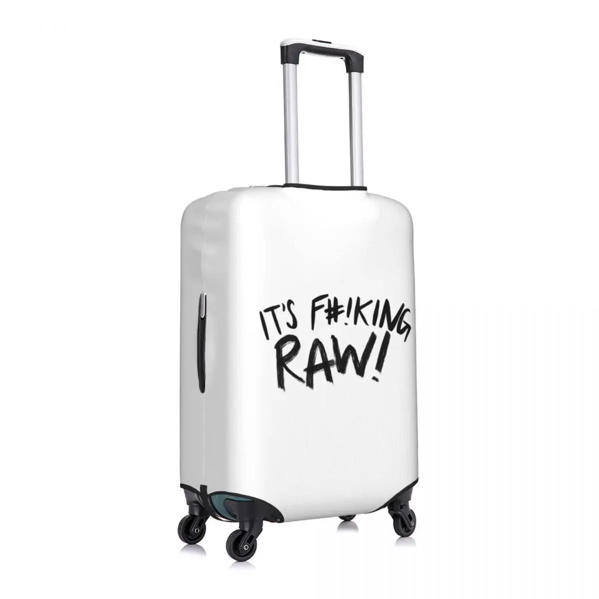 مخصص لها F # !king RAW! غطاء الأمتعة أزياء المشاهير البريطاني الشيف جوردون رامسي ميمي أغطية حماية الحقيبة #2