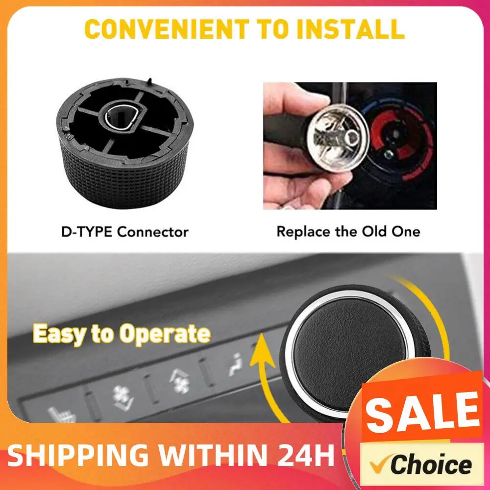 

Audio Radio Control Knobs 22912547 Air Conditioning Knob Volume Control Knob for GMC Acadia 09-13 for Chevy Silverado 1500 08-11