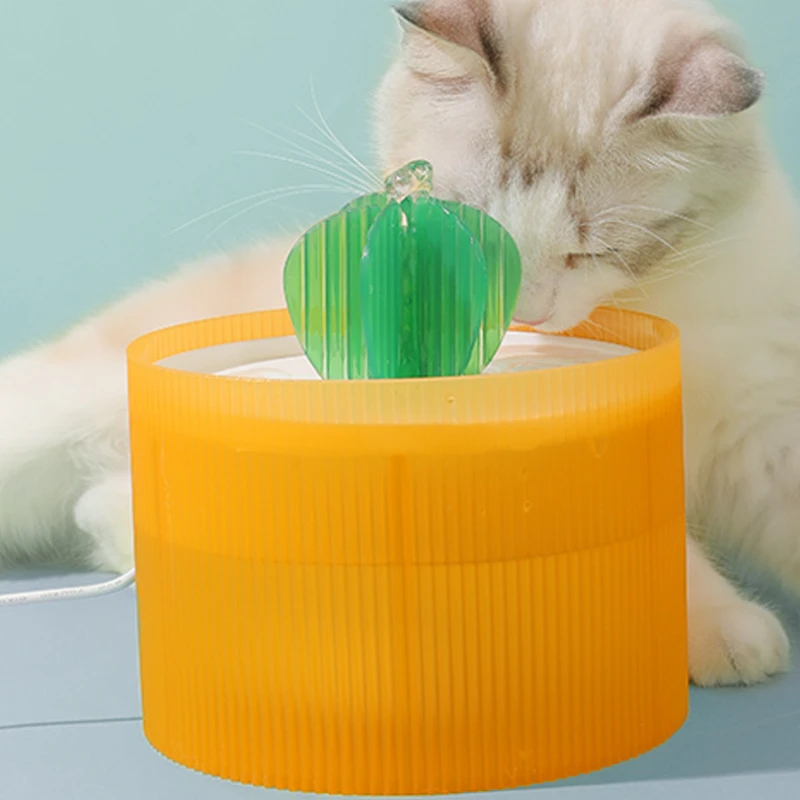 Cat Water Fountain Auto Filter Mute Pet Drink Bowl Cats Drinking Dispenser Recirculate Filtring Fountain for Cats