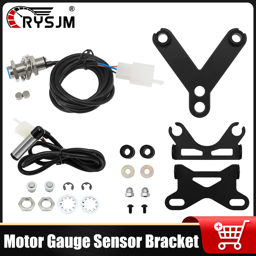 

Sensor Support Motorcycle Instrument Accessories Motor Meter Sensor Line Bracket Odometer Speedometer Sensor Cable Motor Gauge