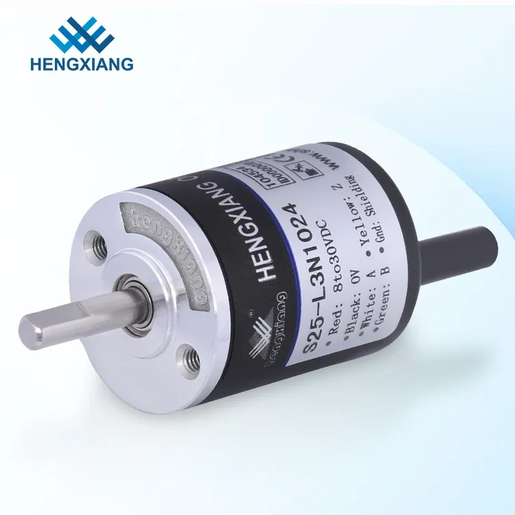 S25 600PPR incremental type solid shaft 4mm hall effect speed sensor Automated machinery intelligent machines