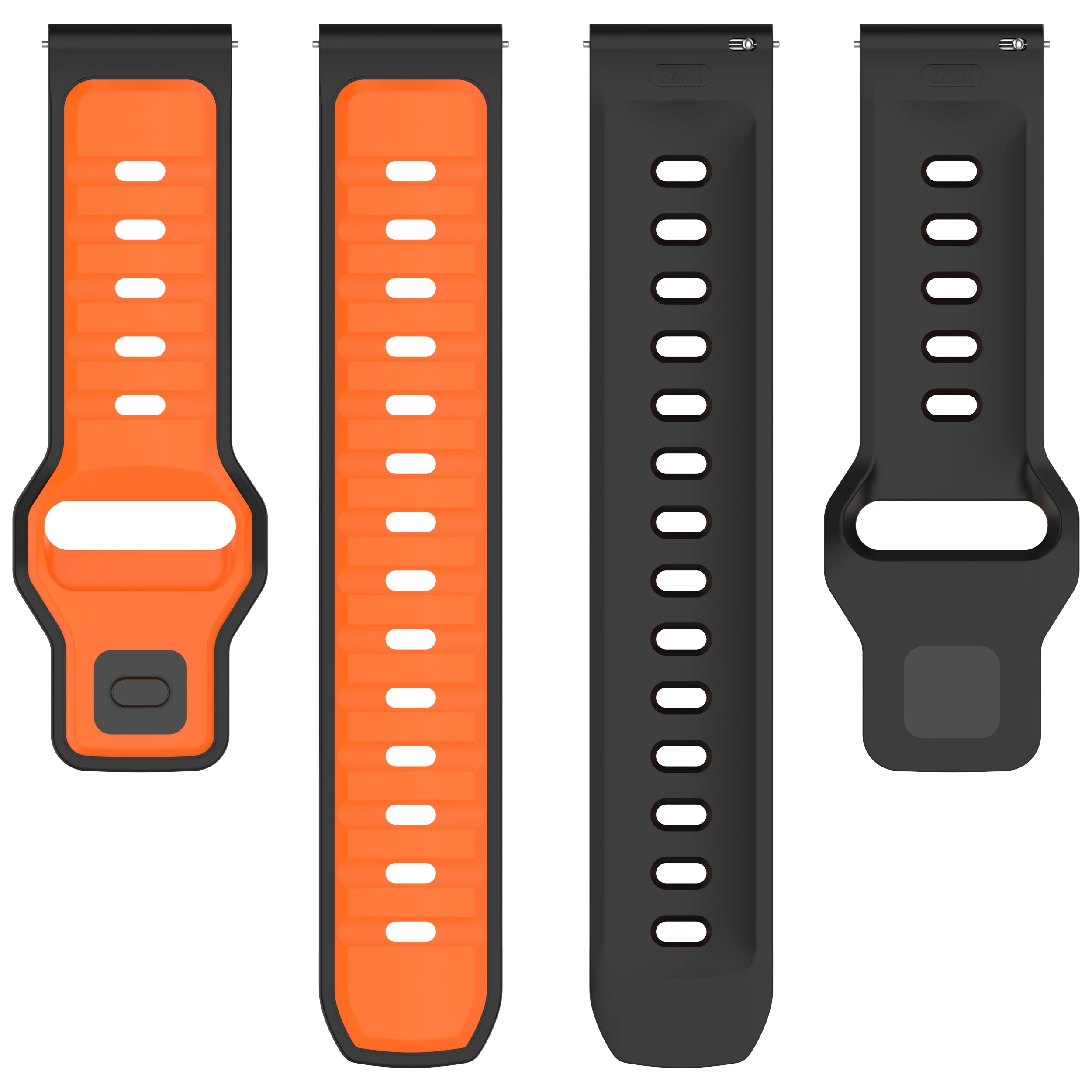20 22 mm Silikonarmband für Polar Vantage V3 M2/M Grit X Pro Titan Sportarmband für Polar Ignite 3 2 Unite Pacer Band Armband – Detail 3