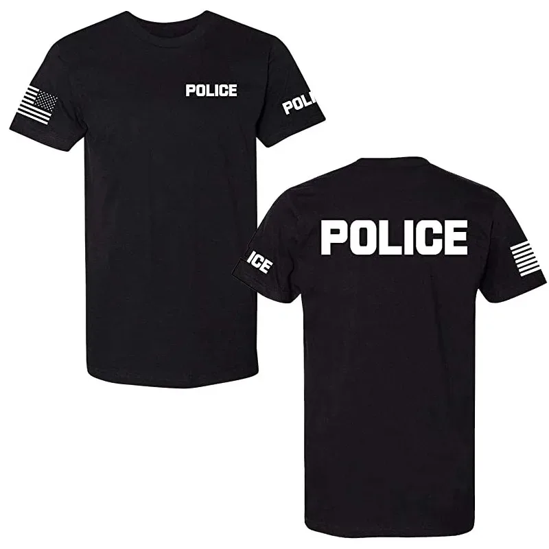 Law Enforcement Tee - Police EMS FBI Fire Rescue Sheriff K-9 T-Shirt Funny Women's Men's Clothing Coverall Works Outfits T Shirt