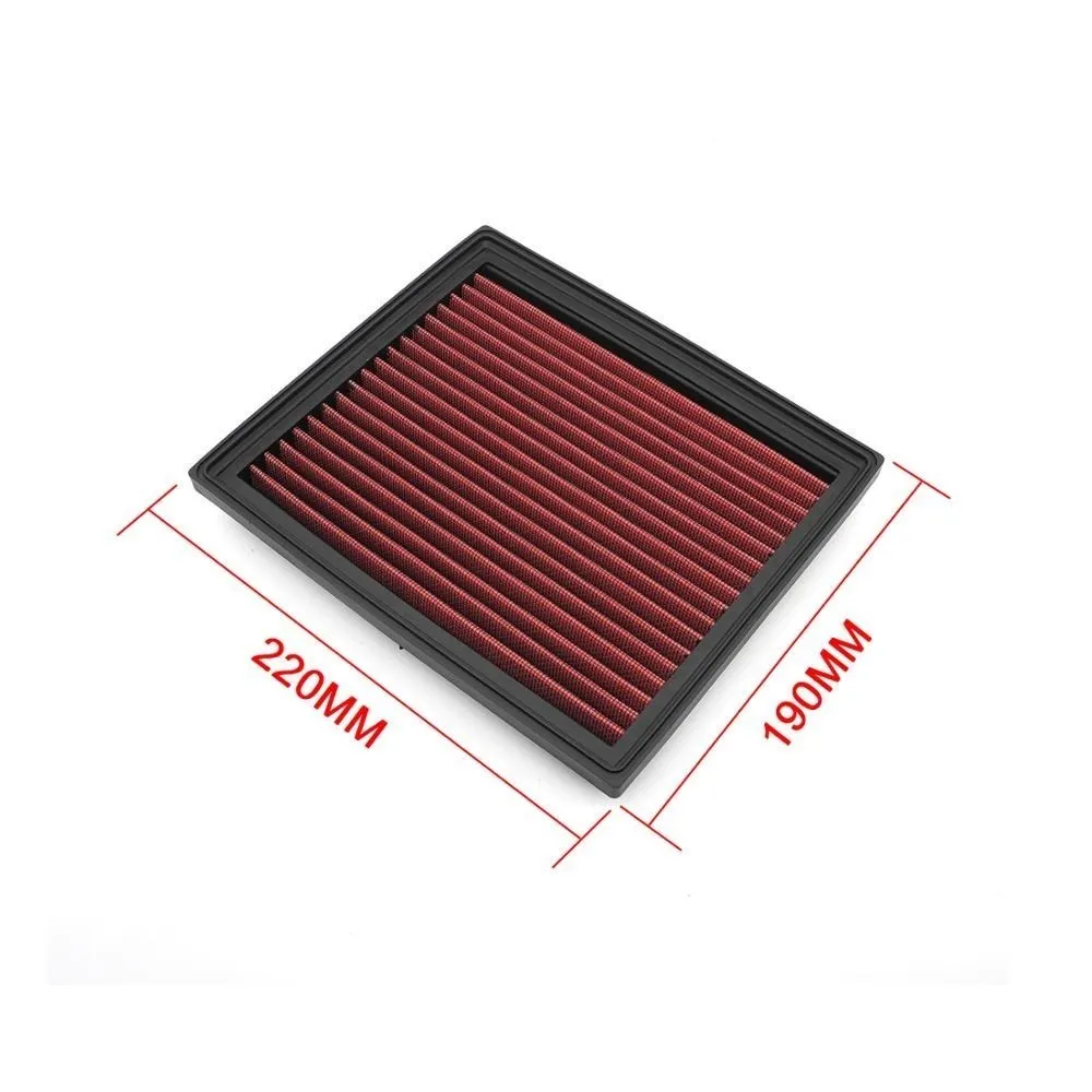 Car High Flow Air Intake Filter For Toyota Corolla Levin Hybrid/Hybrid E+ Prius Lexus CT200H NX300H Washable Sport Air Filters