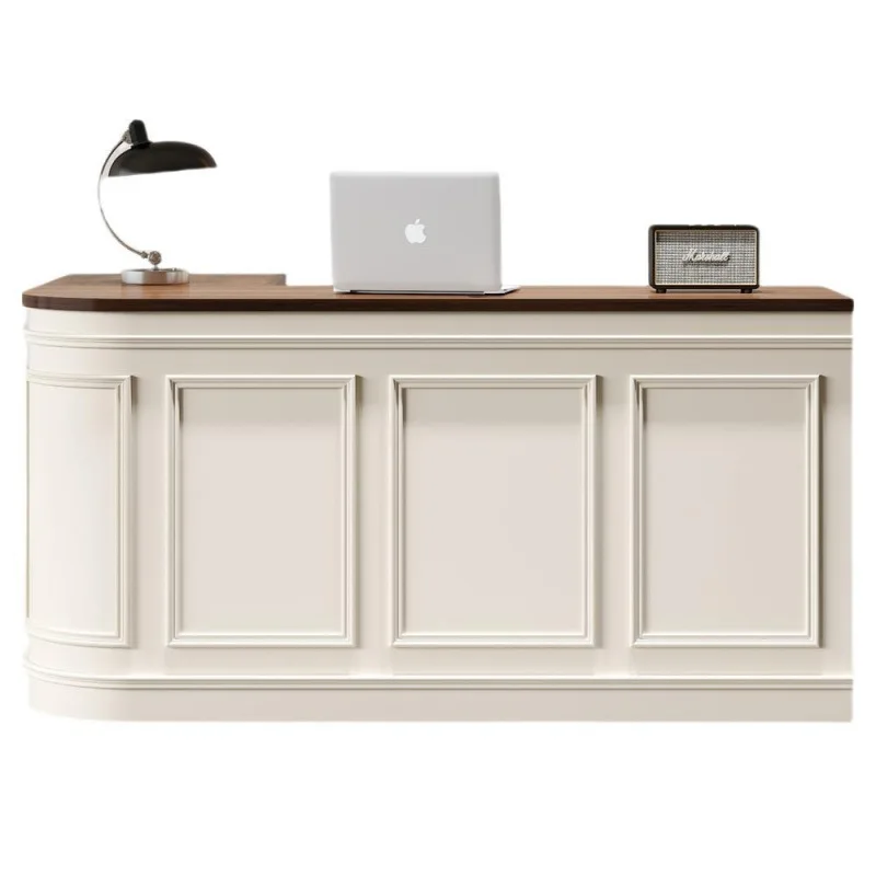 French bar checkout page Cream wind small corner reception