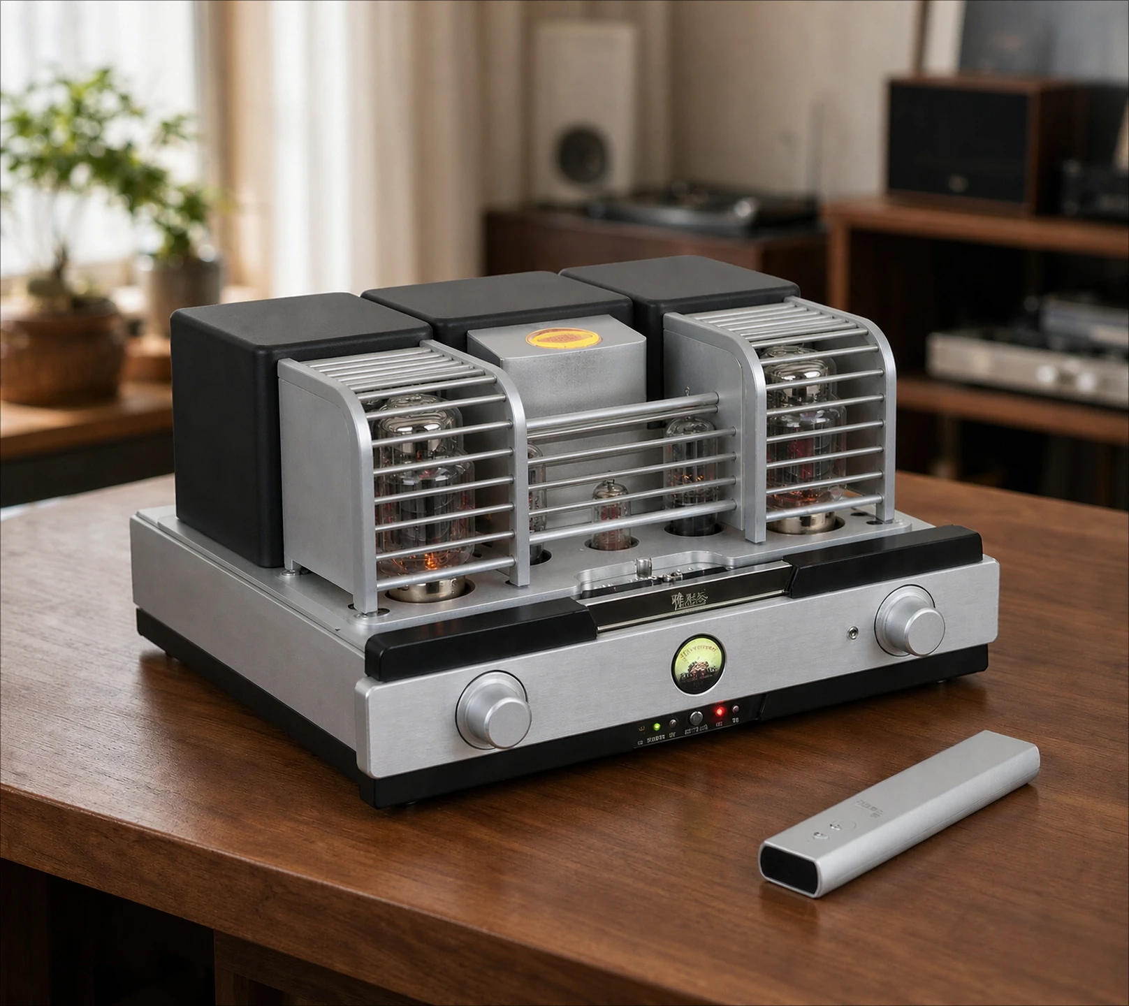 MS-88 KT88 Vacuum Tube Amplifier, High Power Pure Tube HiFi Bluetooth Home Stereo Audio Amp, Audiophile Grade