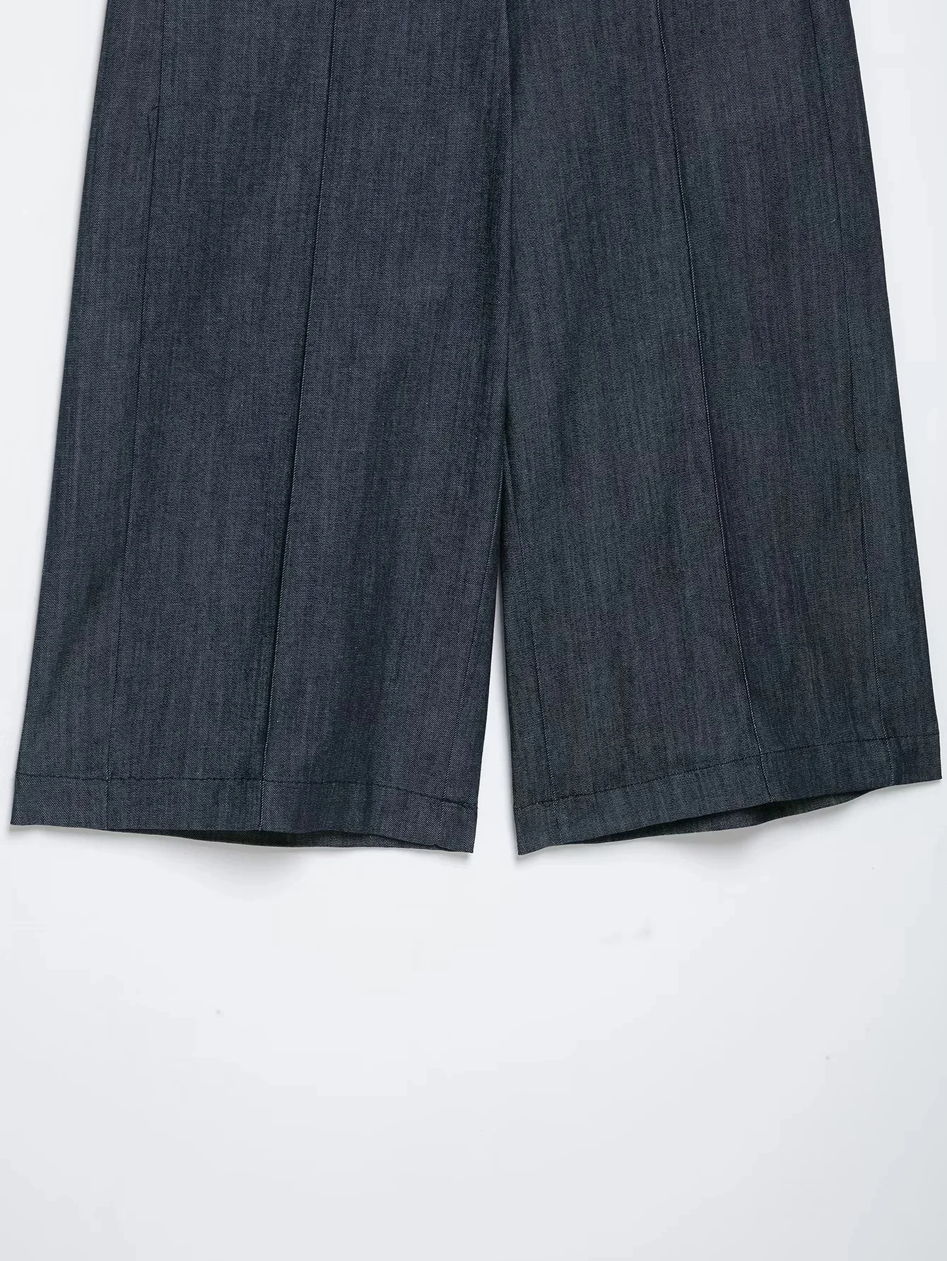KONDALA Vintage Casual Grauer Damen-Shorts-Anzug mit Spitzen-Patchwork, Knopfverschluss, Langarm-Oberteil, kurze Hose, Mode 2026 Herbst-Winter-Anzug – Detail 17