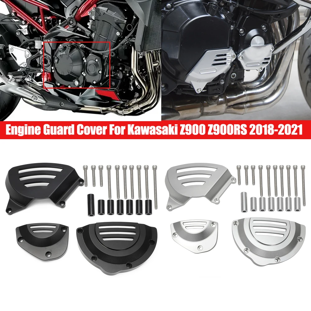 

Engine Guard Cover For Z900 Z900RS 2018-2021 Fairing Frame Slider Crash Pad Case Stator Protector for Kawasaki Z 900RS 2019 2020