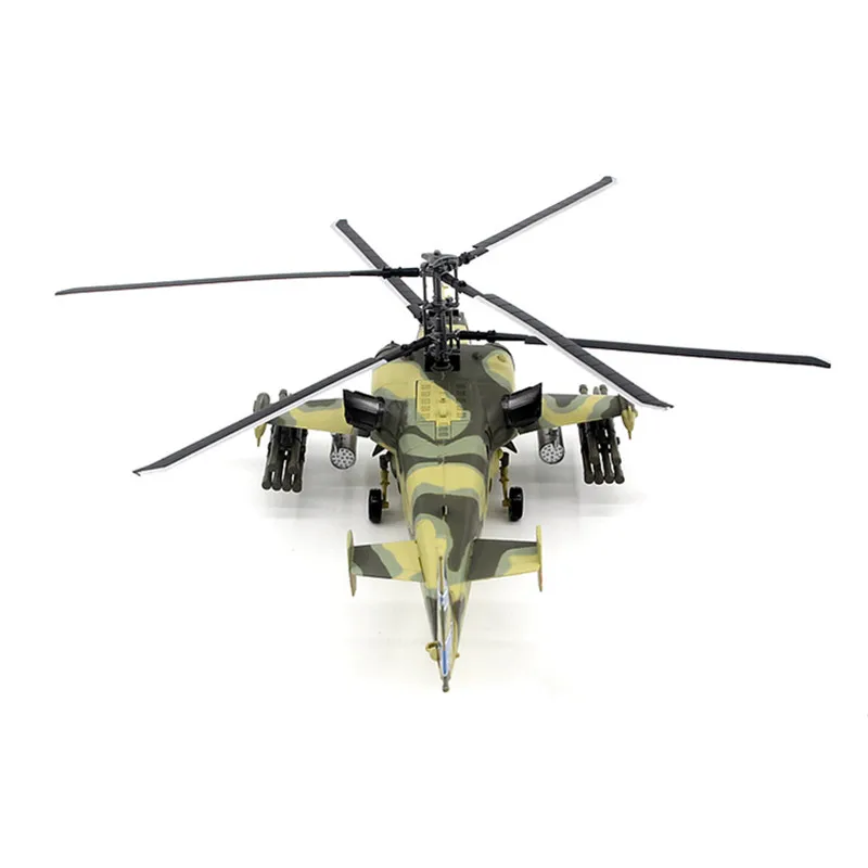 1:72 Scale Model Камов карты-50 Чёрная акула Hokum A Russian Black Shark Helicopter Aircraft Collection Display Decoration Gift