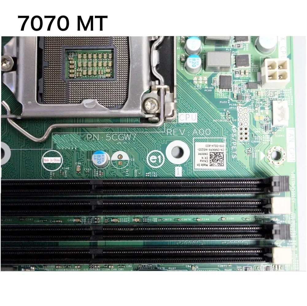 For Dell Optiplex 7070 MT Motherboard CN-0NRKPK NRKPK 0NRKPK 5CGW7 Mainboard 100% Tested OK Fully Work Free Shipping