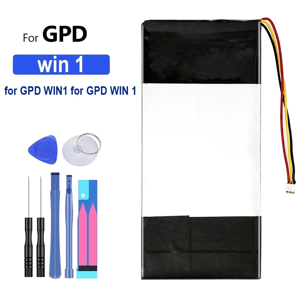 

Tablet Battery 7000mAh for GPD Win1 for GPD Win 1 Rechargeable Batteries + Free Tools Tracking Number