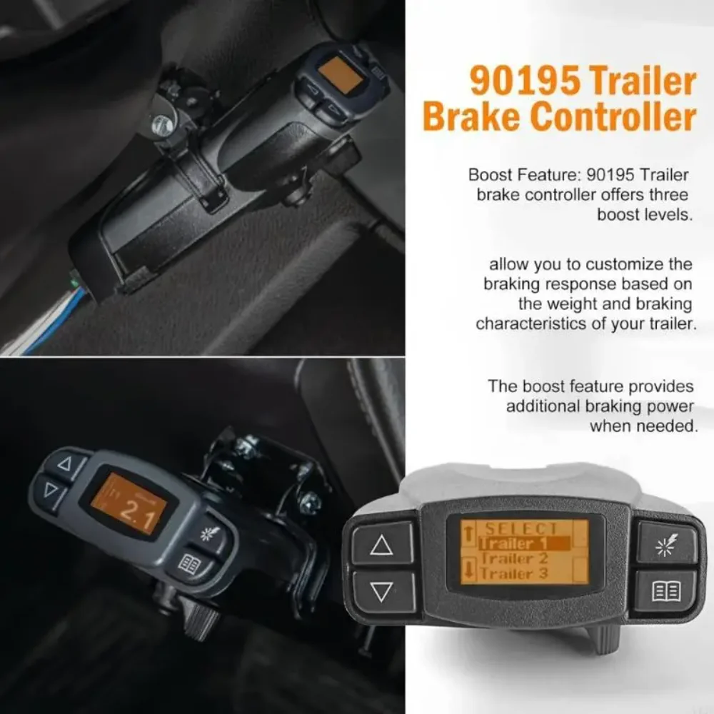 U13C Replacement Brake Controller for P3 Proportional Trailer Brake Controller Brake Control Module Trailer Accessory 90195