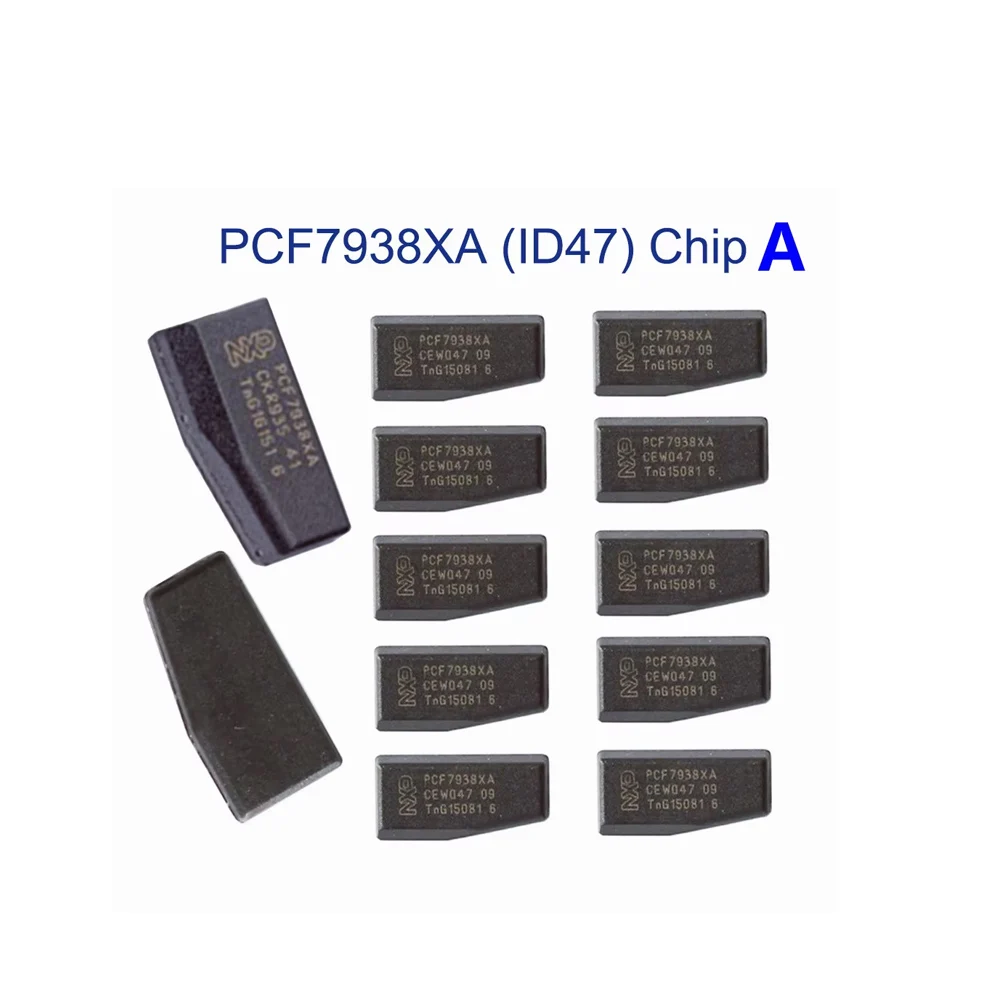 ID47 CHIP Transponder kluczyka samochodowego PCF7938XA ID47 PCF7938 7938 Chip A Chip Układ immobilizera kluczyka samochodowego do Suzuki Hyundai /