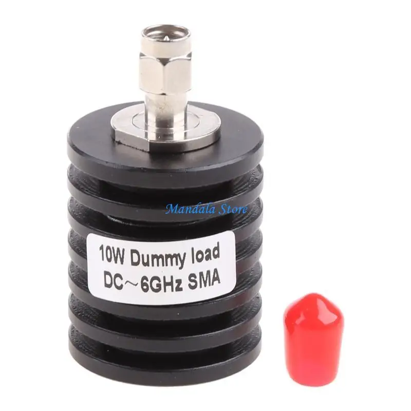 U2JC SMA Male Termination Dummy Loads 10W 3.0GHz/6.0GHz 50 ohm RF Coaxial Adapter