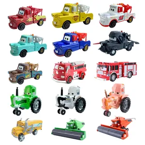 Disney-Pixar 2 Lightning McQueen Traktor, Metallstabmodellauto, LKW Mater Queen, Kinderspielzeug, Weihnachtsgeschenk, 1:55 8 Hauptverkaufstraktor Carrinho - №5