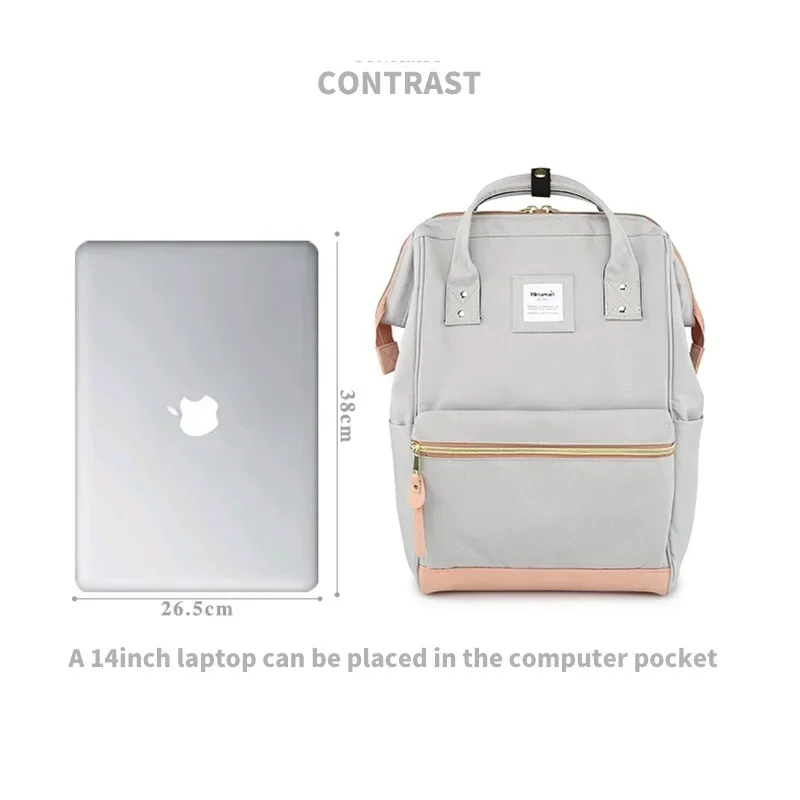 Cute Canvas Fashion Backpack Women Anti Theft Travel Laptop Backpack Female School Bag For Girl Mochila Escolar Feminina Bagpack