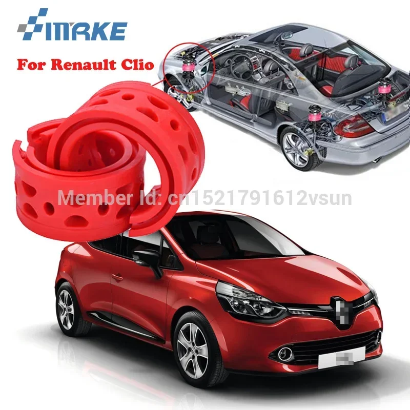 smRKE For Renault Clio High-quality Front /Rear Car Auto Shock Absorber Spring Bumper Power Cushion Buffer