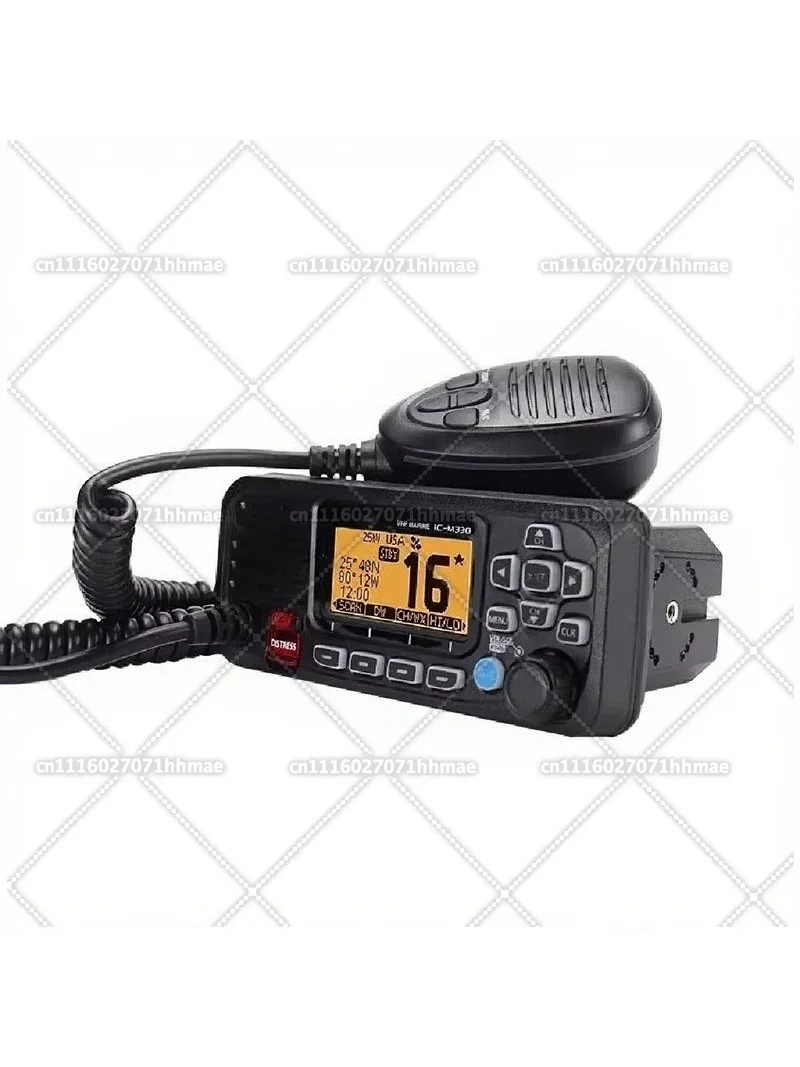 IC-M330 IC-M330G Marine VHF Radio 25W Fixed Mount with GPS DSC Class D Waterproof IPX7